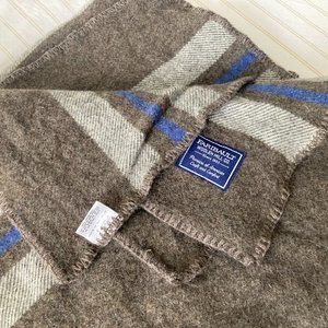 Faribault Mill Cabin Wool Throw - Size 50" x 72"